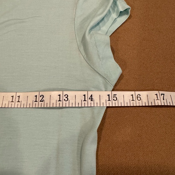 Banana Republic Light Green Stretch T-Shirt- Size X-Small - Picture 7 of 8